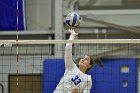Volleyball vs Emerson  Wheaton College Women's Volleyball vs Emerson College. - Photo by Keith Nordstrom : Wheaton, Volleyball, VB2019